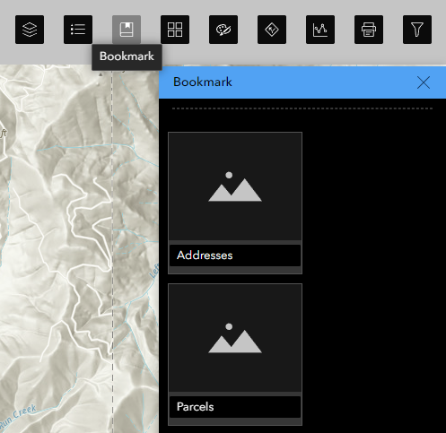 Bookmarks Menu